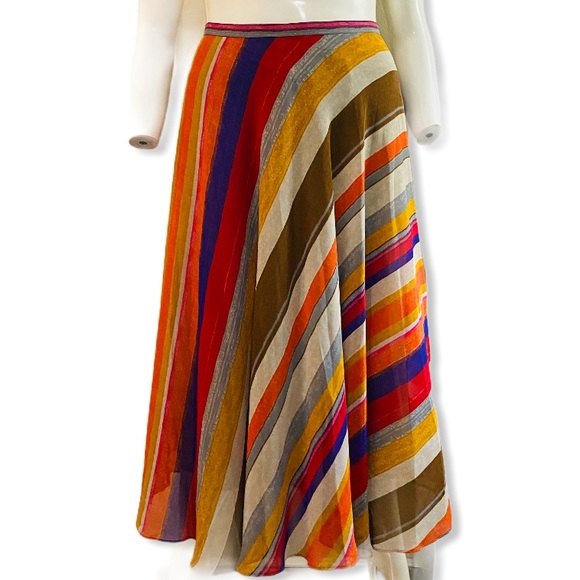 Ralph Lauren Dresses & Skirts - Ralph Lauren PLUS Chiffon Colorful Maxi Skirt